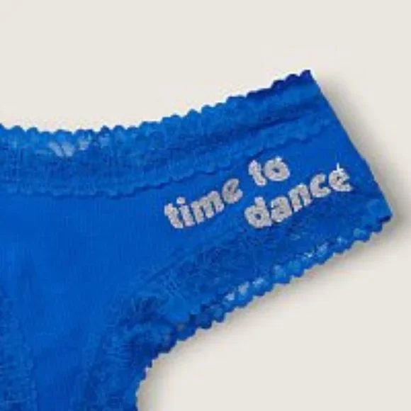 Victoria's Secret PINK Lace Trim Cheekster XXL - Picture 2 of 2